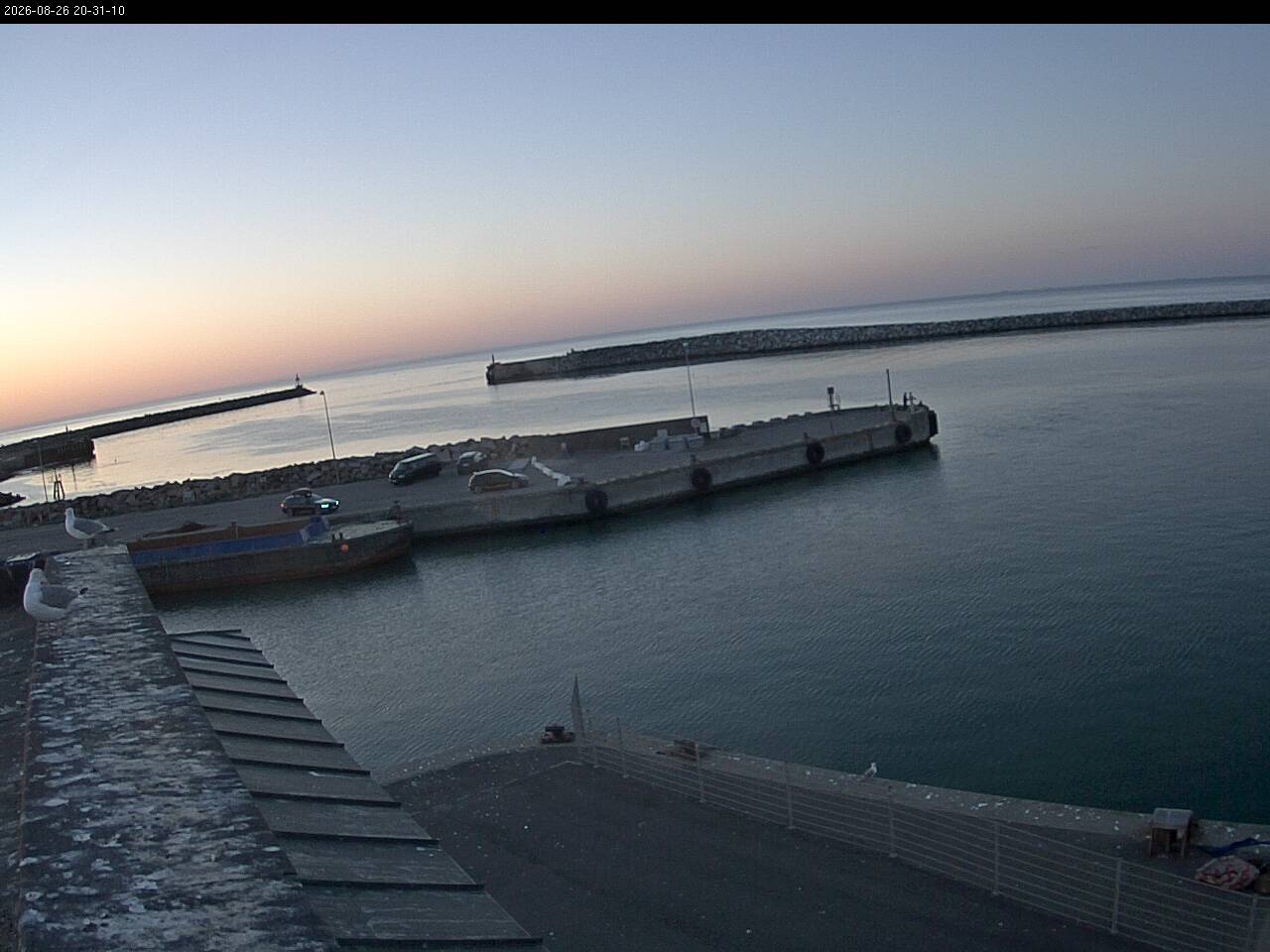 Webcam Hirtshals Havn, Hjørring, Nordjylland, Dänemark