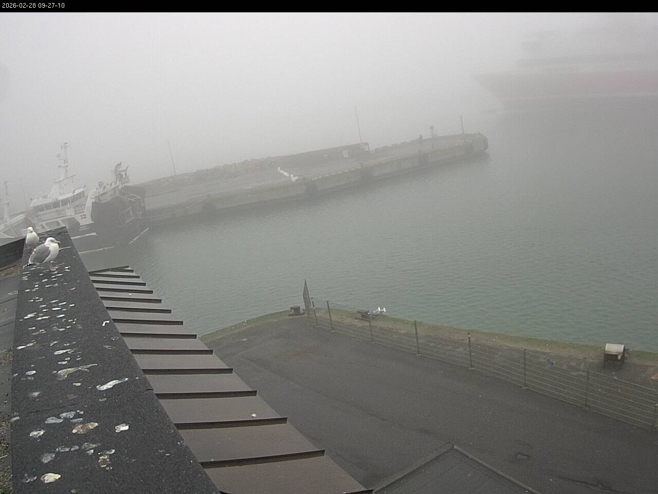 Hirtshals Hafen - nördliche Richtung